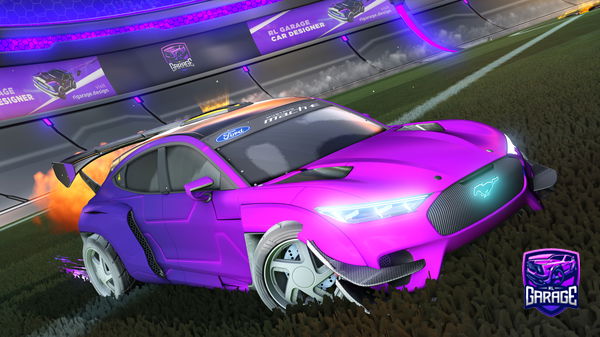 A Rocket League car design from LaughingStawk