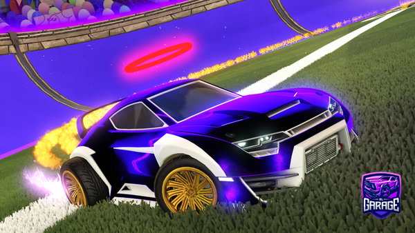 A Rocket League car design from Jacobwaza