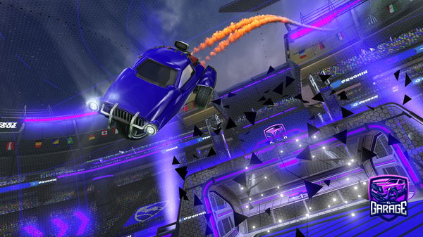 A Rocket League car design from Pokeninja