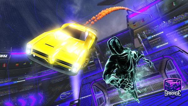 A Rocket League car design from Skully3712
