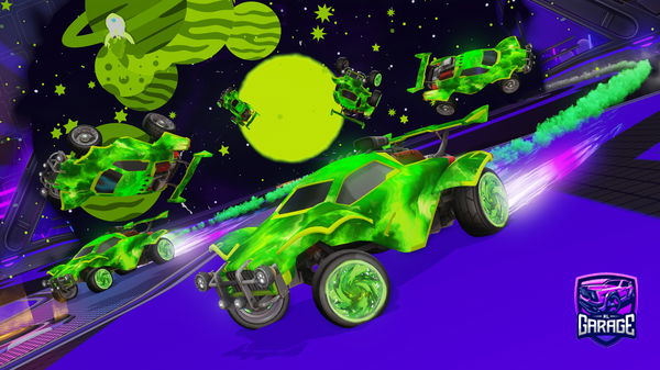 A Rocket League car design from HayBow