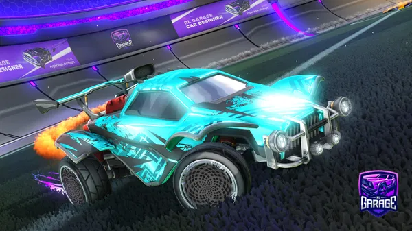 A Rocket League car design from DarkAngelNaruto