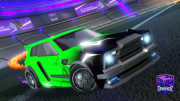 A Rocket League car design from QuickScopeGunner