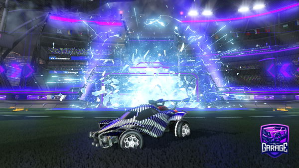 A Rocket League car design from zxrnie