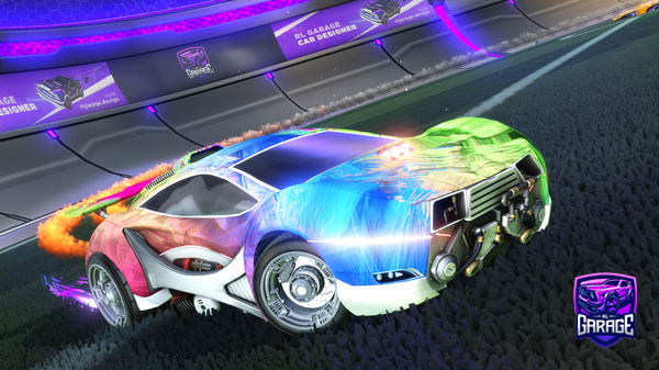 A Rocket League car design from ChaseM2