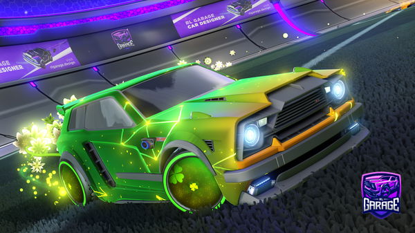A Rocket League car design from GalaxyPhysix