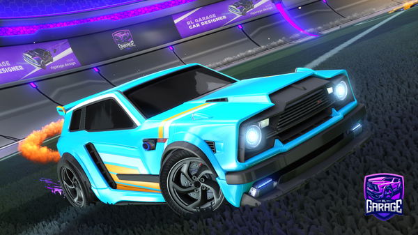 A Rocket League car design from Norwth