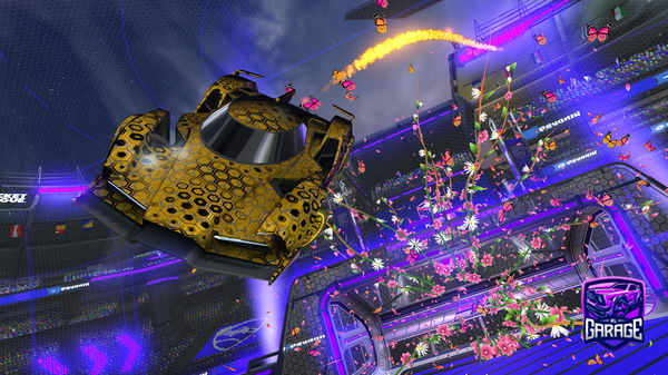 A Rocket League car design from southo