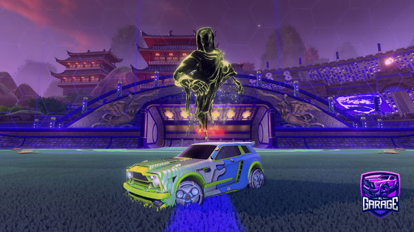 A Rocket League car design from MBR18