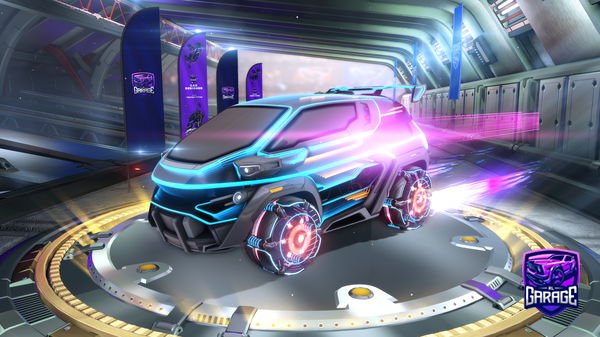 A Rocket League car design from erickm0709