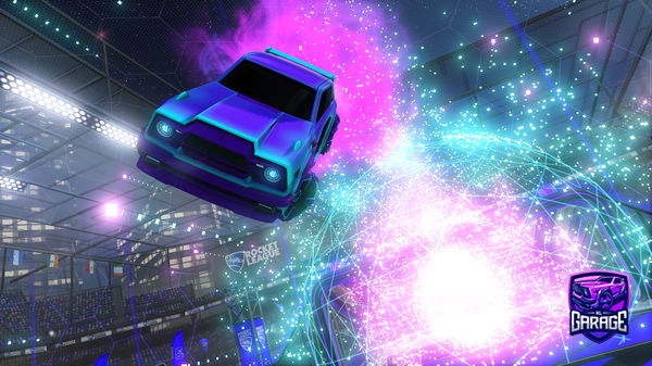 A Rocket League car design from XxHW09xX