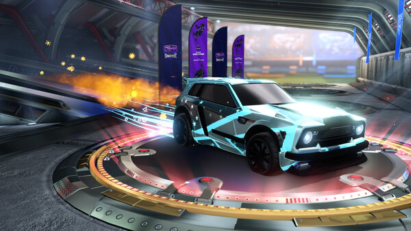 A Rocket League car design from Zep973