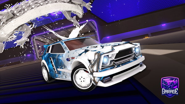 A Rocket League car design from MellowSesh