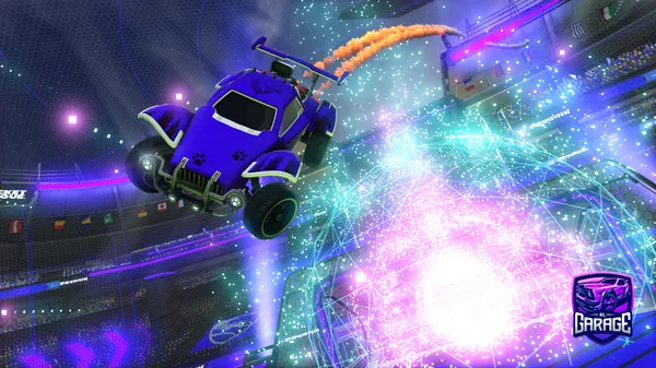 A Rocket League car design from Tatertot123