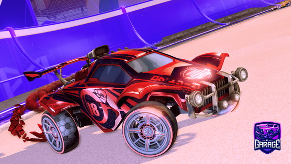 A Rocket League car design from Spookaluke09
