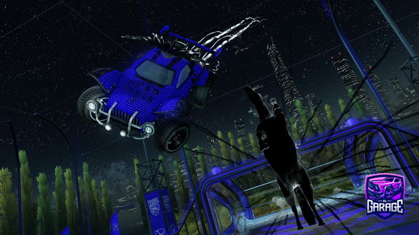 A Rocket League car design from Gyaradosing