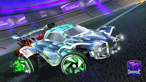 A Rocket League car design from 3070538