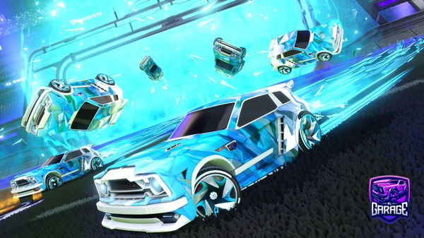 A Rocket League car design from DenM1ha