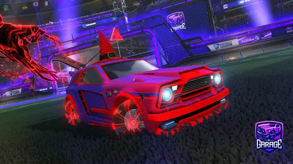 A Rocket League car design from ghost_schock75