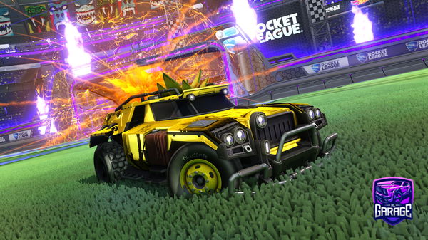 A Rocket League car design from Durkan_Ezily