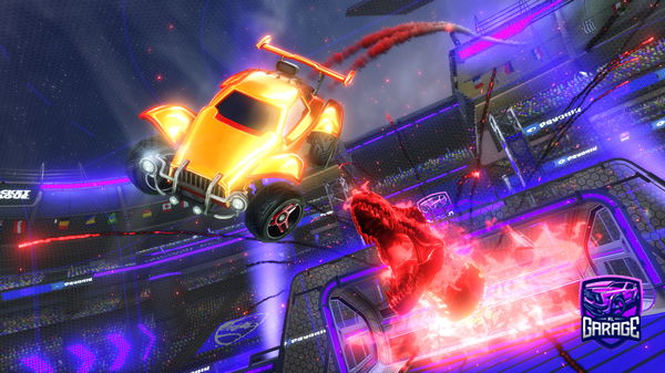 A Rocket League car design from Wxnders_