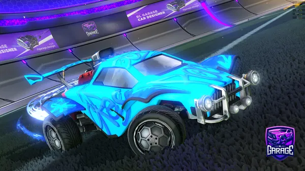 A Rocket League car design from Miss_Rusty