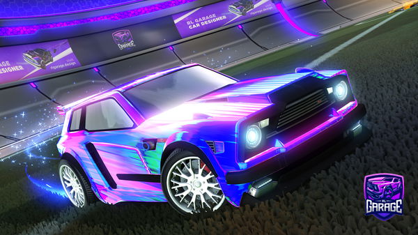 A Rocket League car design from floopdafinn