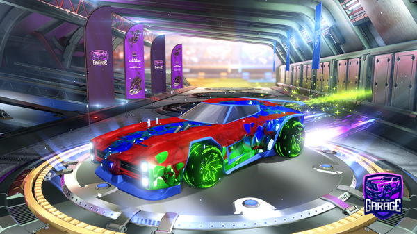 A Rocket League car design from WWWQ999