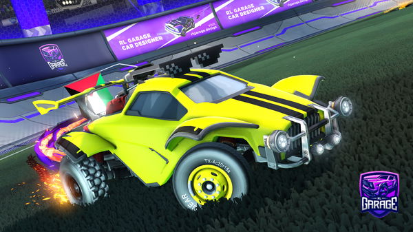 A Rocket League car design from daringmushy