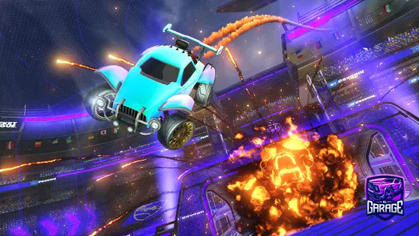 A Rocket League car design from Nobody0013_
