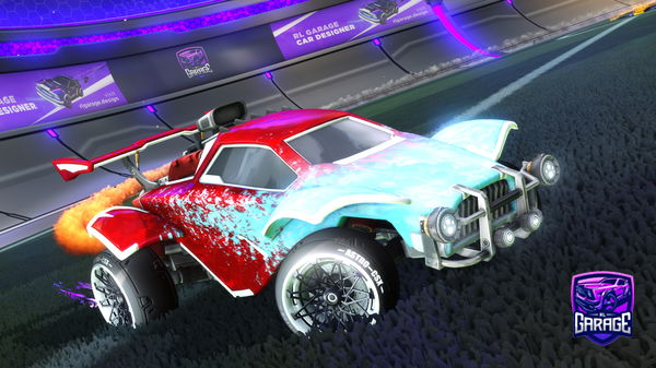 A Rocket League car design from NxtJvcob