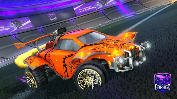 A Rocket League car design from Will_RL11