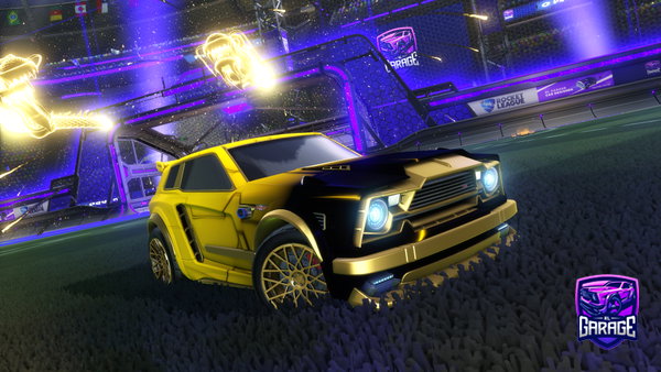 A Rocket League car design from ChasingWorm