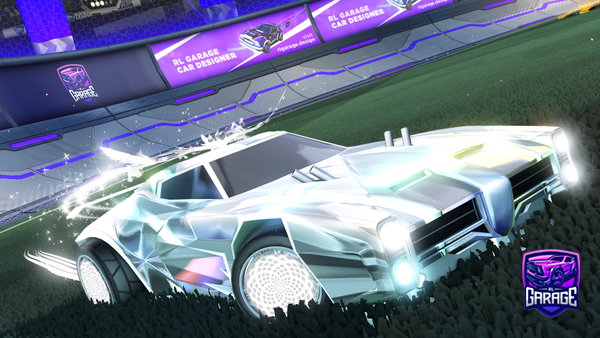 A Rocket League car design from LightTuner