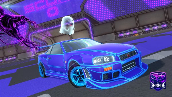 A Rocket League car design from TRG2675
