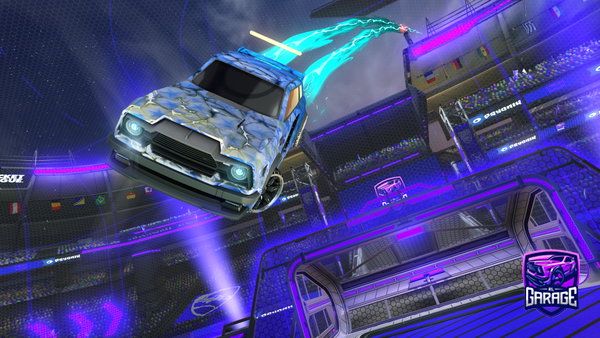 A Rocket League car design from Pascal234