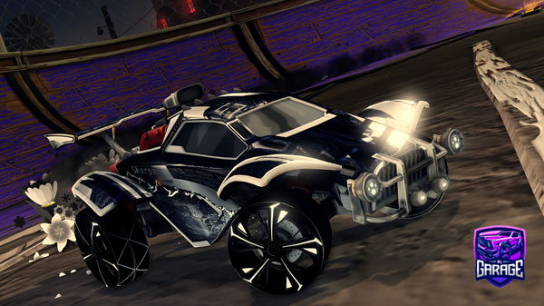 A Rocket League car design from XudiBTB2