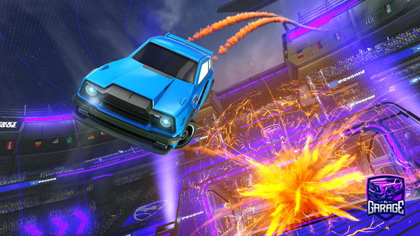 A Rocket League car design from alanzik
