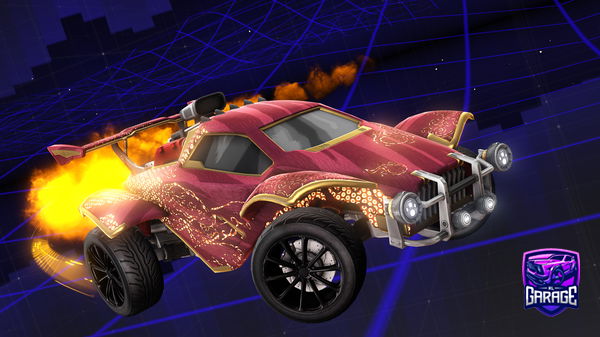 A Rocket League car design from xxxsgorxxx