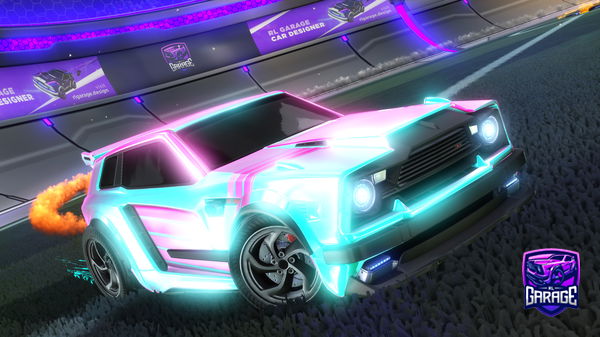 A Rocket League car design from Norwth