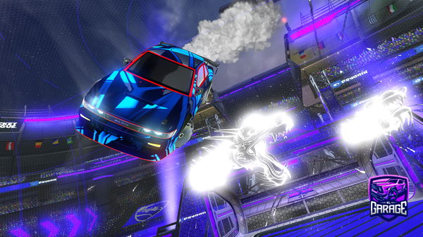 A Rocket League car design from enherror404