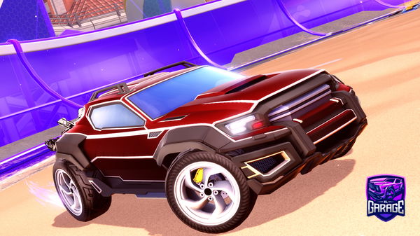 A Rocket League car design from ESpeed2017