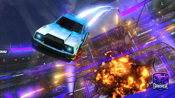 A Rocket League car design from DefBox