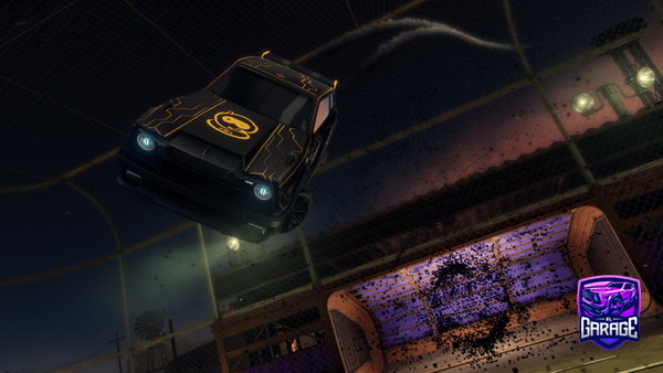 A Rocket League car design from GhxstZenz