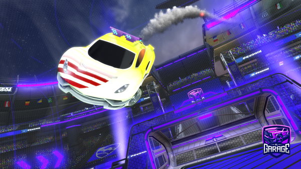 A Rocket League car design from WantedTWoctane