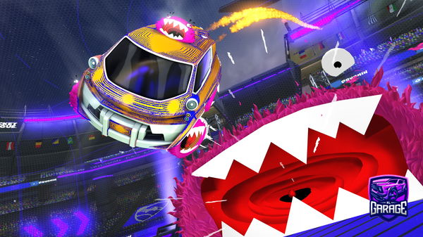 A Rocket League car design from Crispyyyy38