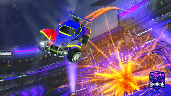 A Rocket League car design from Revvs_On_144hz