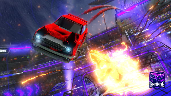 A Rocket League car design from Giratina