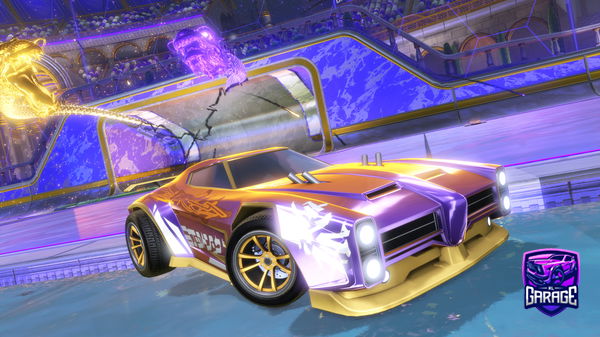 A Rocket League car design from pk28_21