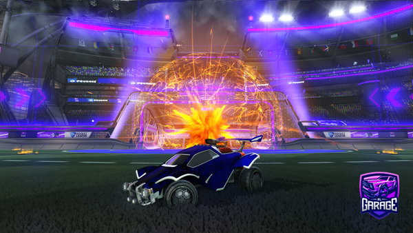 A Rocket League car design from yuganyogurt